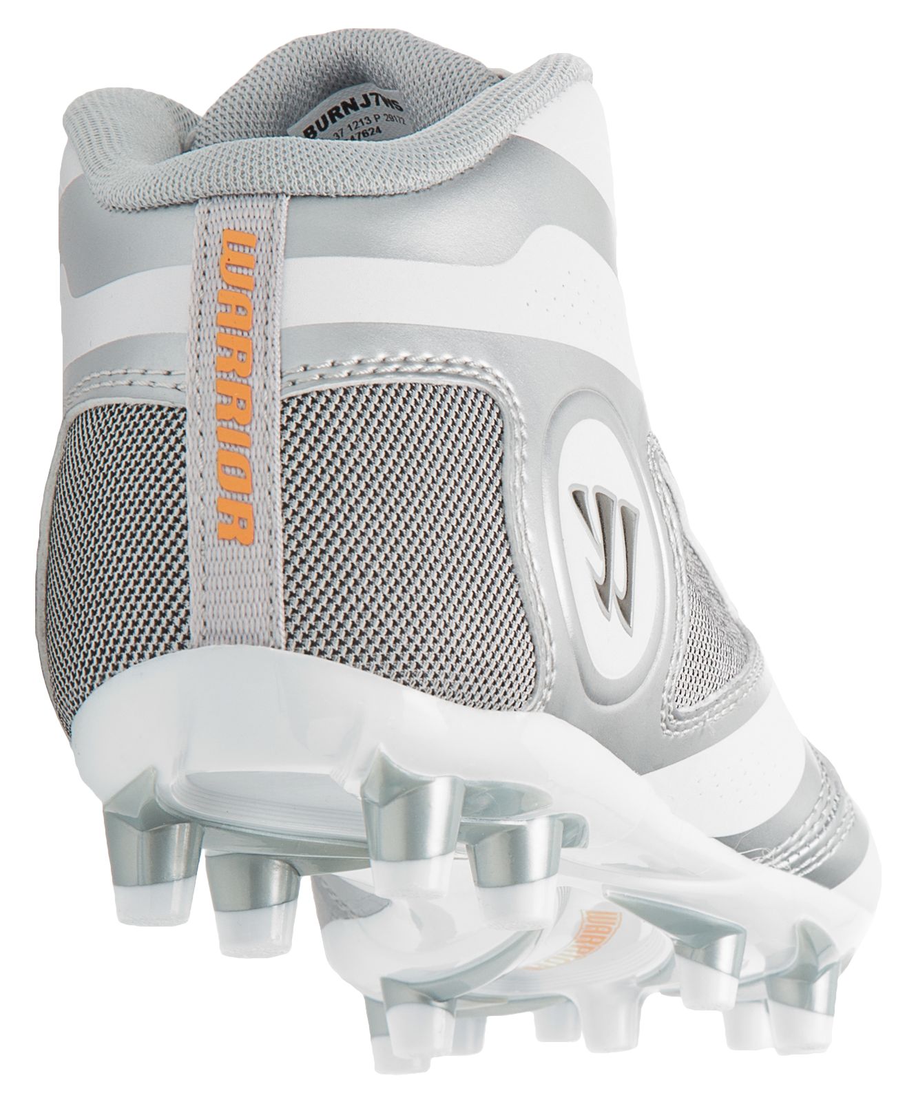 Burn 7.0 Jr. Cleat, White with Silver image number 2