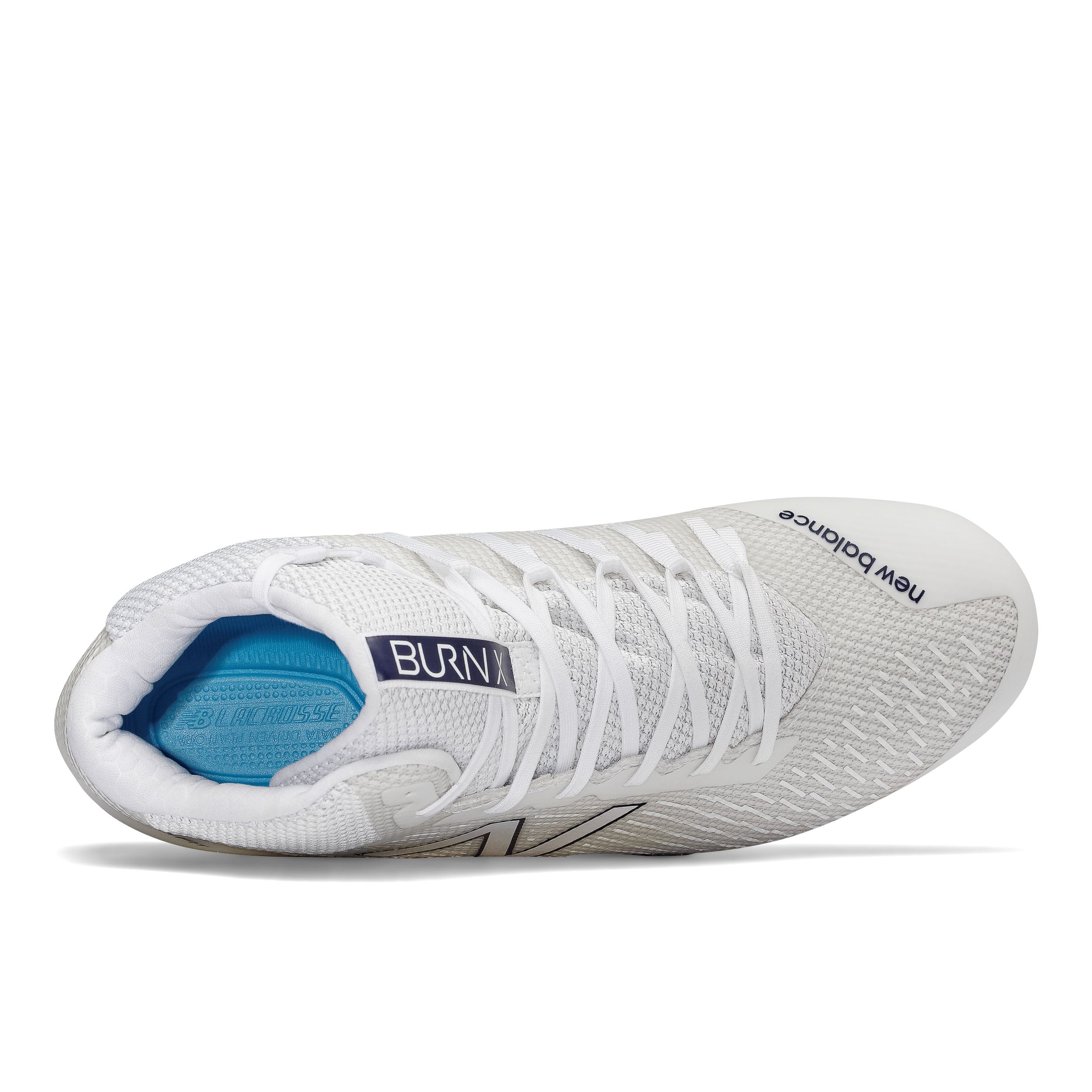 BurnX Mid, White with Navy image number 2