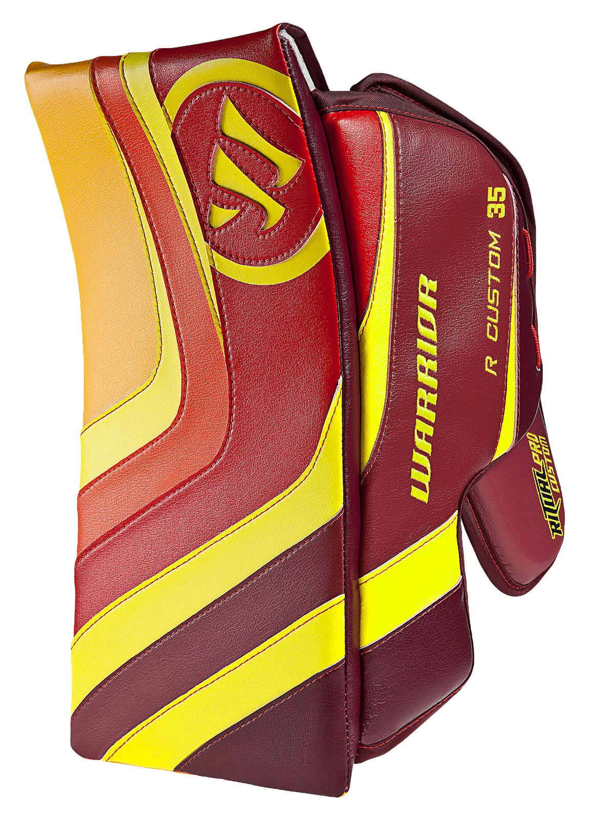 Ritual Custom Pro Blocker, Red with Yellow &amp; Orange image number 2