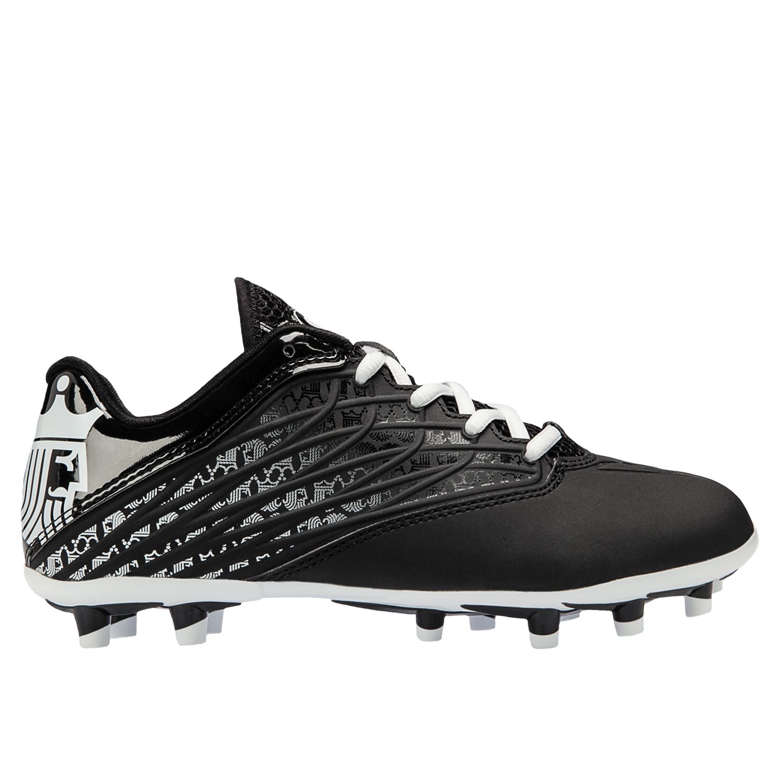 Empress Women's Cleat, Black with White image number 0