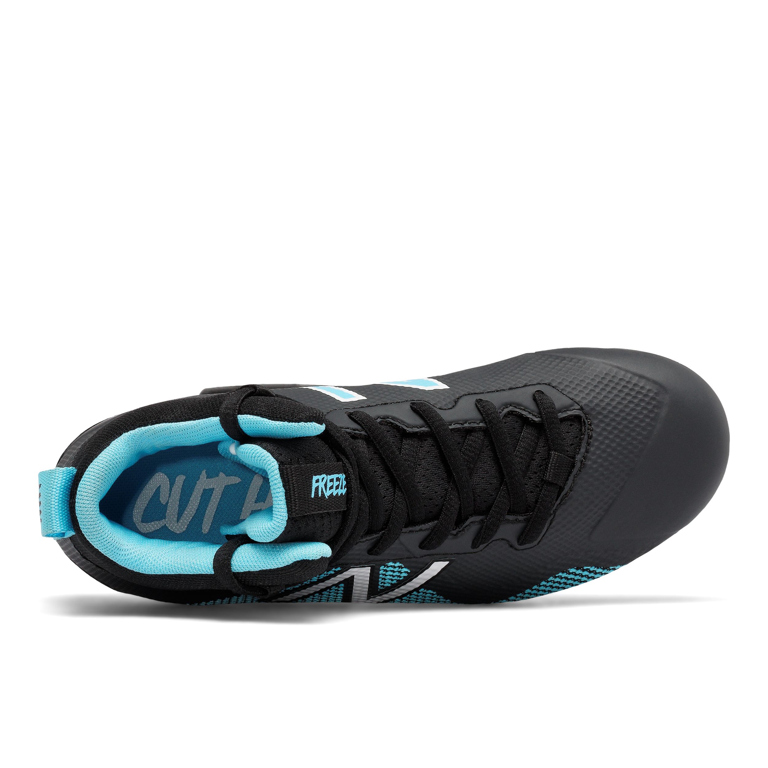 FREEZE JR CLEAT, Black with Aquamarine image number 3