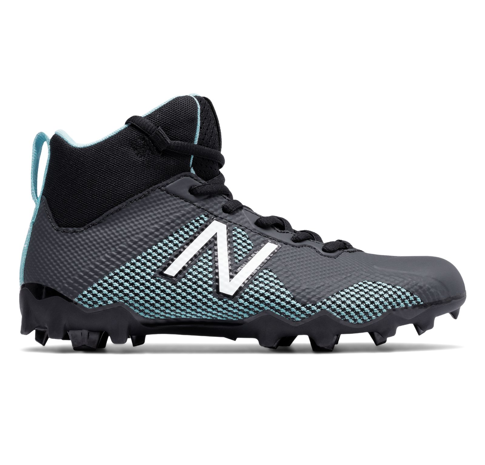 FREEZE JR CLEAT, Black with Aquamarine image number 5