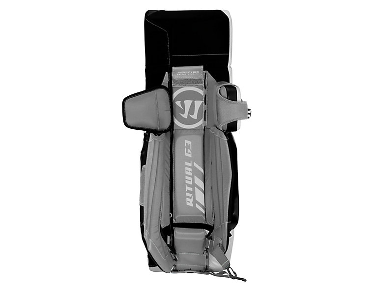 Ritual G3 Pro Leg Pad, White with Black & Red image number 1