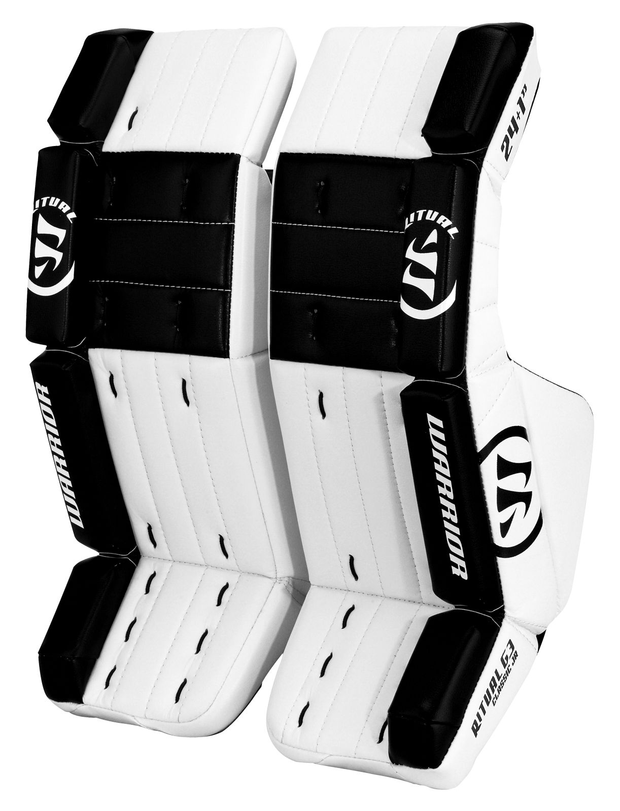 Ritual G3 Jr. Leg Pad, White with Black image number 0