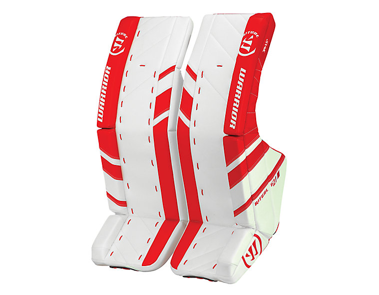 Ritual G3 Senior Leg Pad, White with Red image number 3