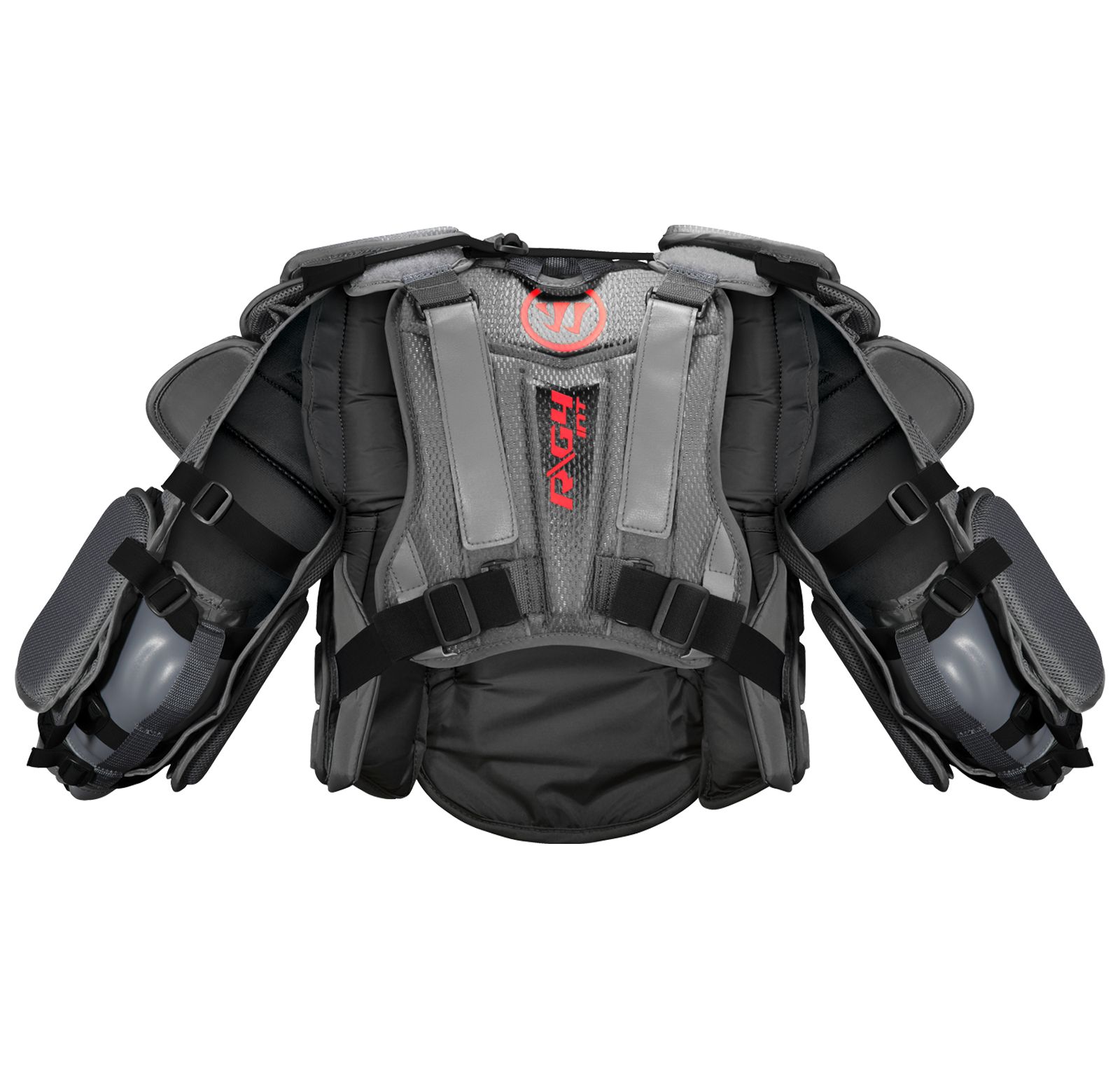 G4 INT Chest & Arm, Black with Red image number 1