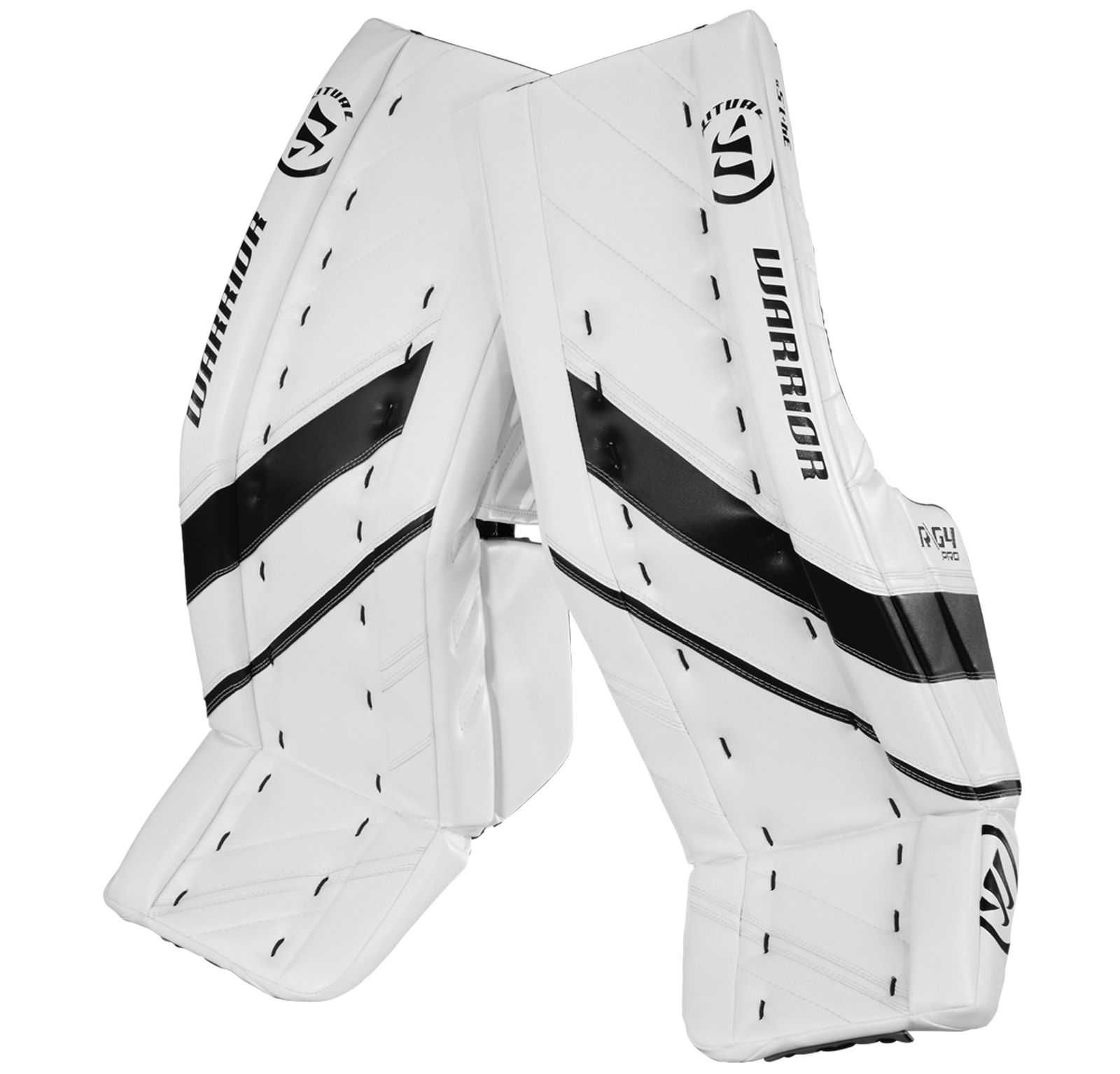 G4 Pro Leg Pad, White with Black image number 0