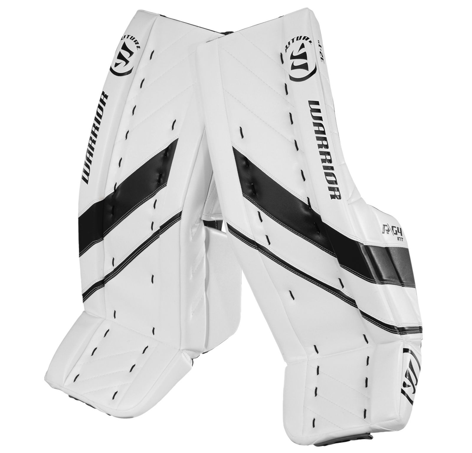 G4 INT Leg Pad, White with Black image number 0