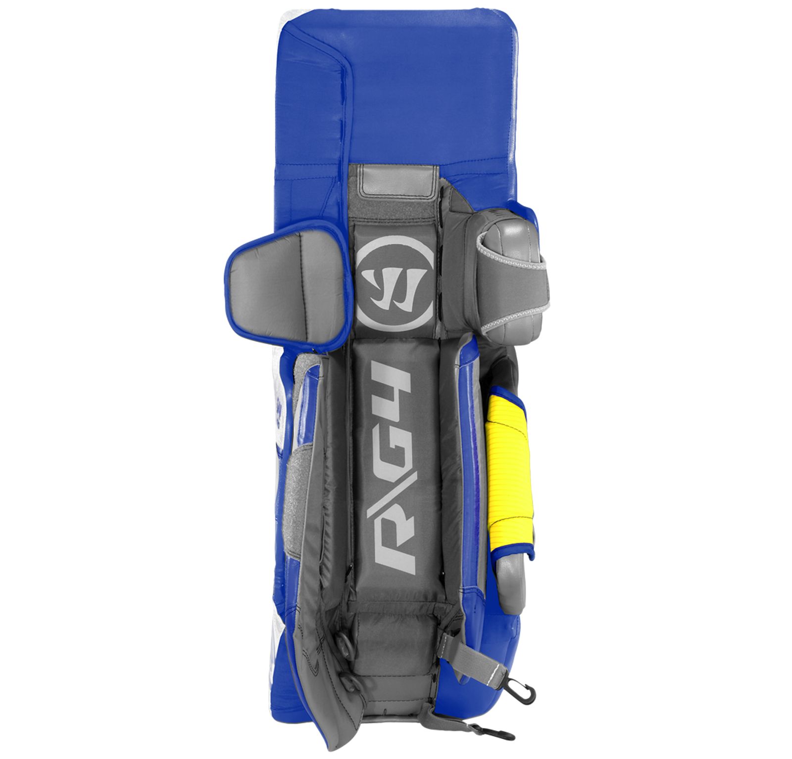 G4 SR Leg Pad, White with Royal Blue image number 1