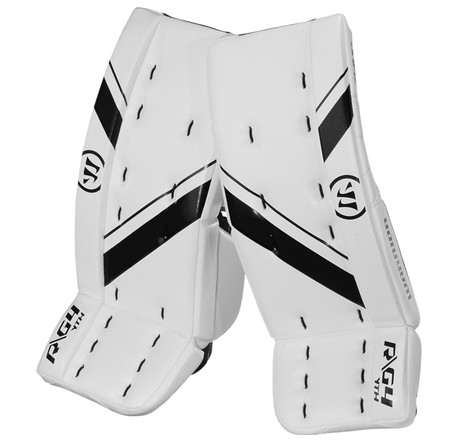 G4 YTH Leg Pad, White with Black image number 0