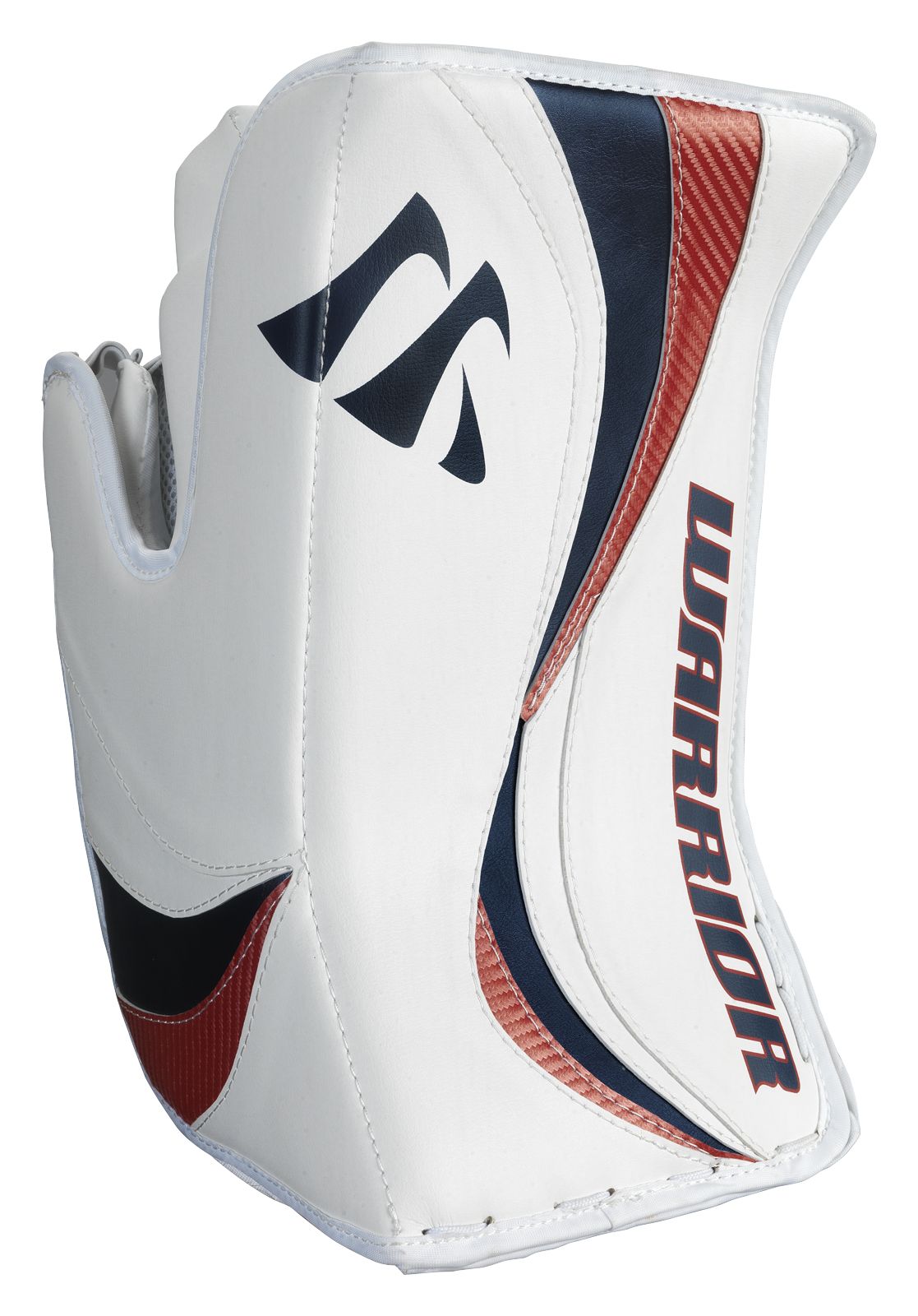 Swagger Blocker, White with Navy &amp; Red image number 0