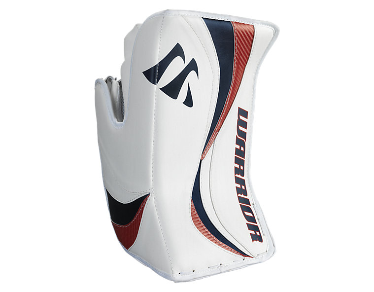 Swagger Blocker, White with Navy &amp; Red image number 0