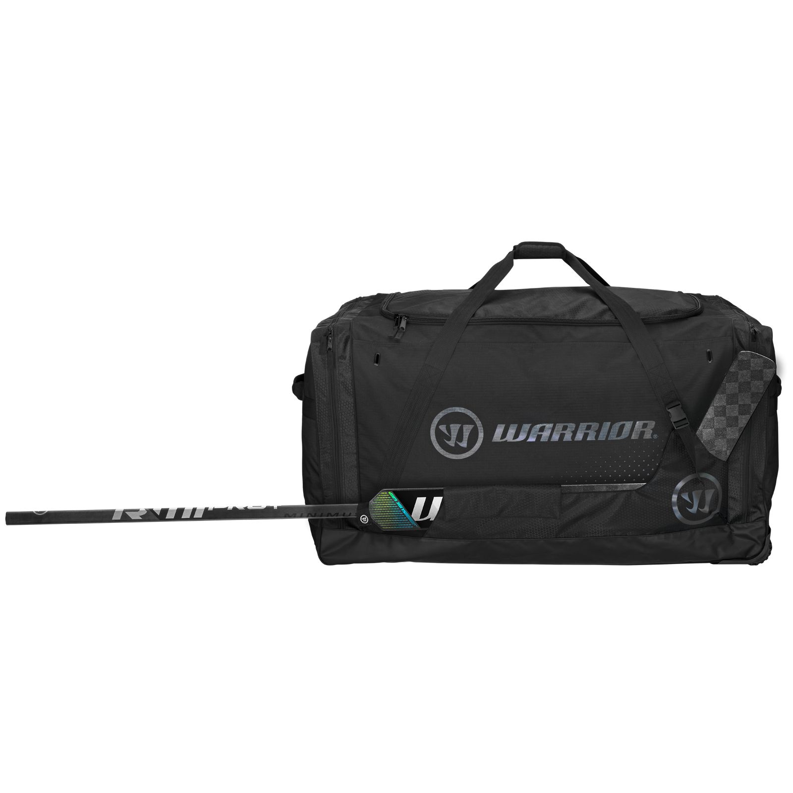 Goalie Roller Bag, Black with Grey image number 1