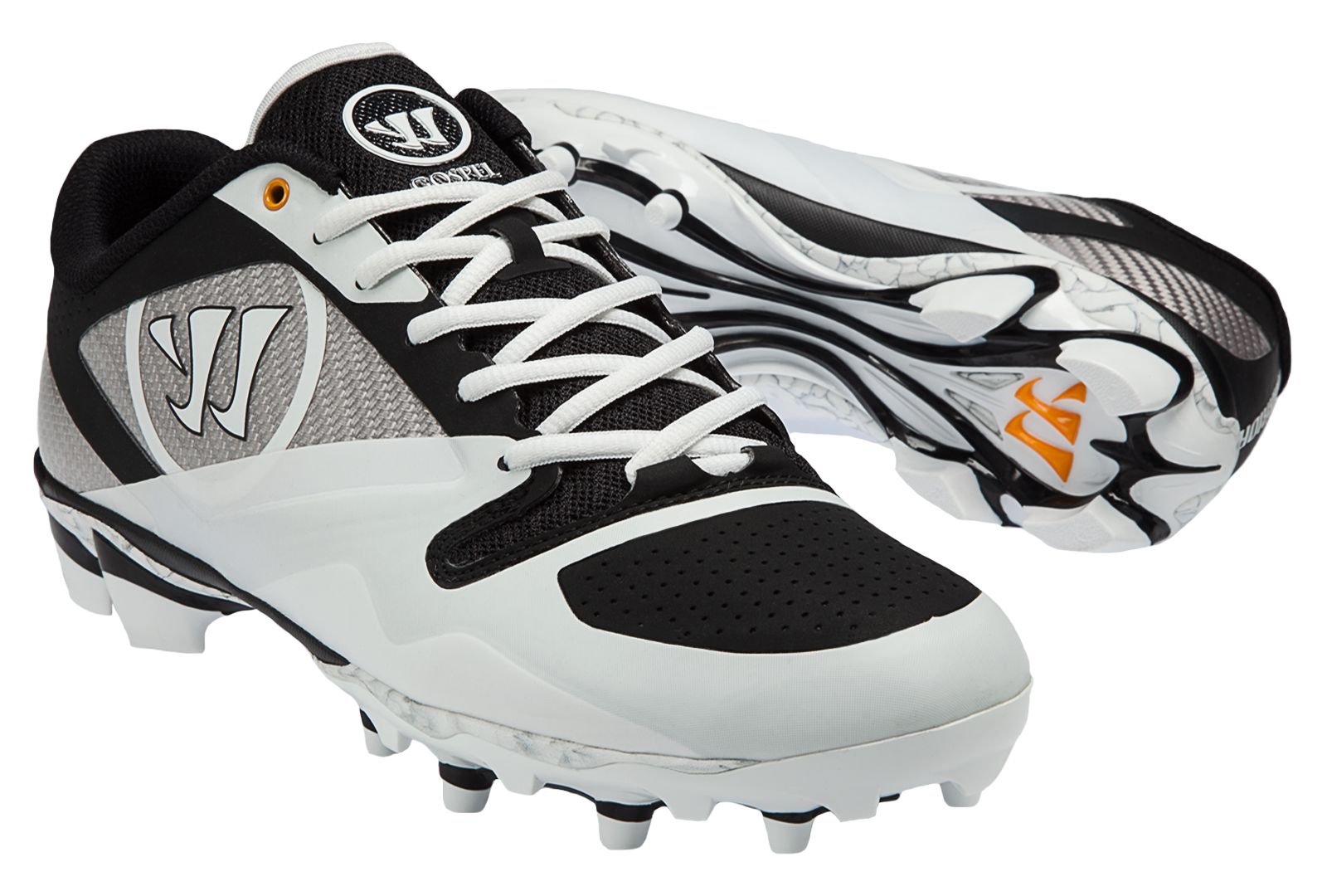 Gospel Cleat, White with Black image number 3