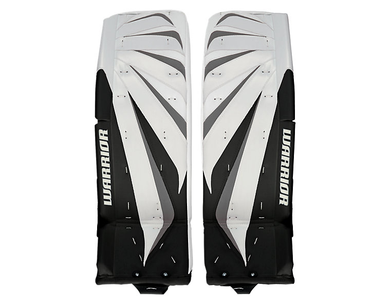 Fortress Leg Pads, Black with White &amp; Silver image number 0