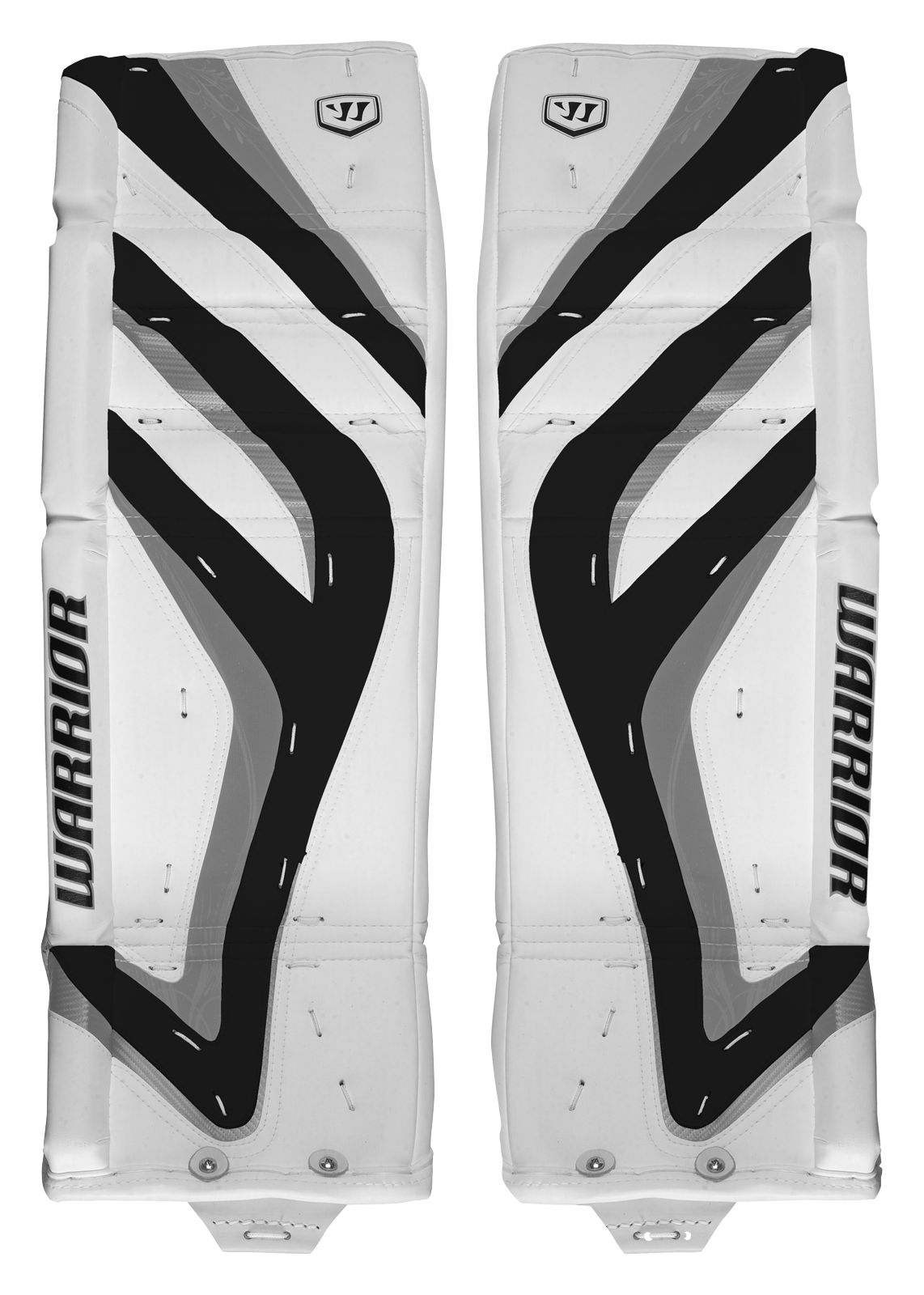 Messiah Leg Pads, White with Black &amp; Silver image number 0