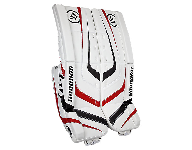Ritual Sr & Int Leg Pad, White with Black &amp; Red image number 0