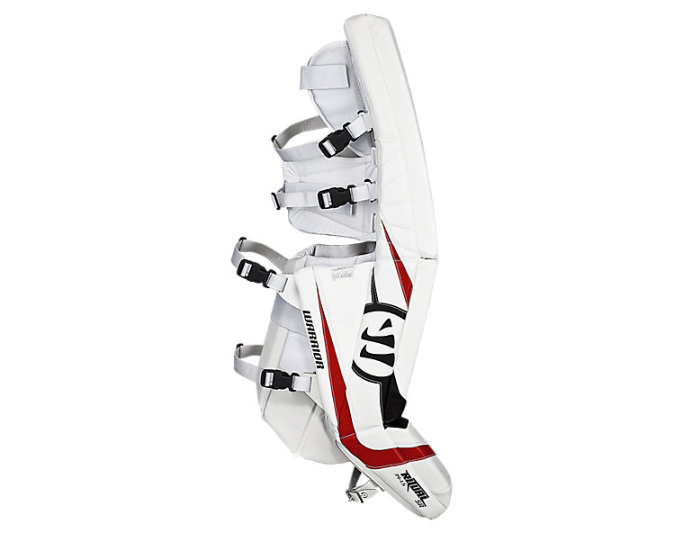 Ritual Sr & Int Leg Pad, White with Black &amp; Red image number 1