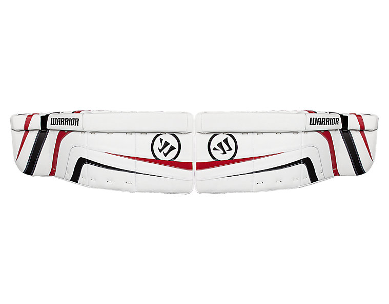 Ritual Sr & Int Leg Pad, White with Black &amp; Red image number 2