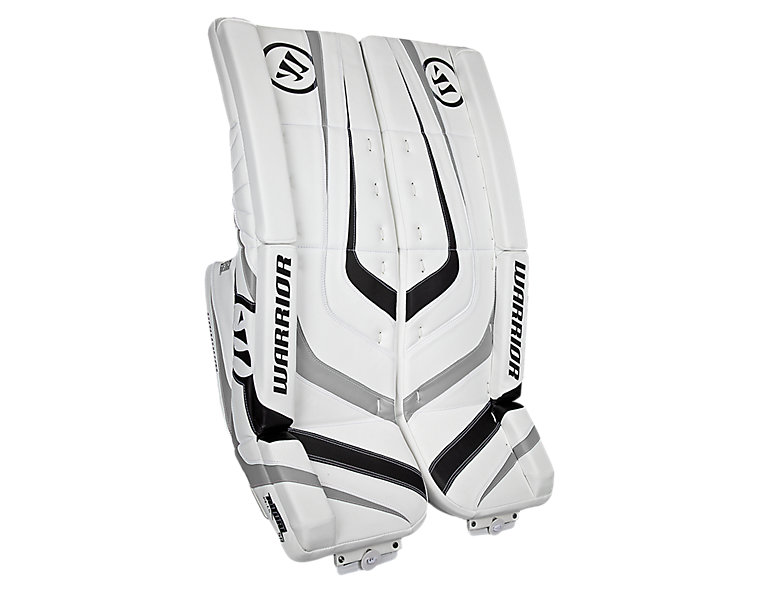 Ritual Sr & Int Leg Pad, White with Black &amp; Silver image number 0