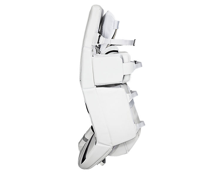 Ritual Sr & Int Leg Pad, White with Black &amp; Silver image number 3