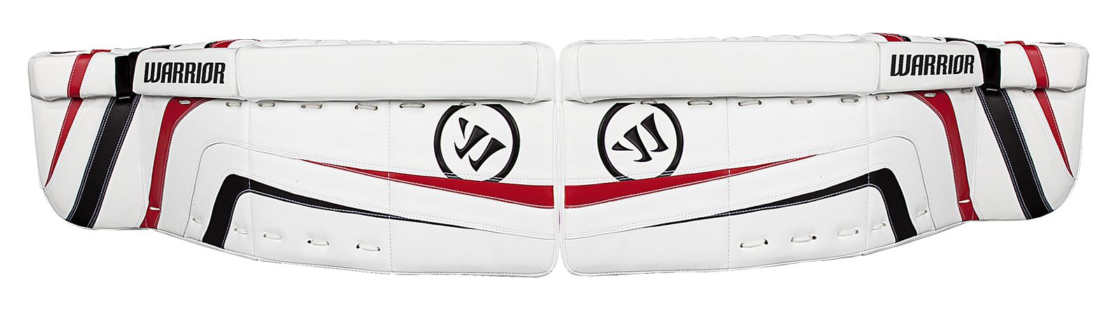 Ritual Jr Leg Pad, White with Black &amp; Red image number 2