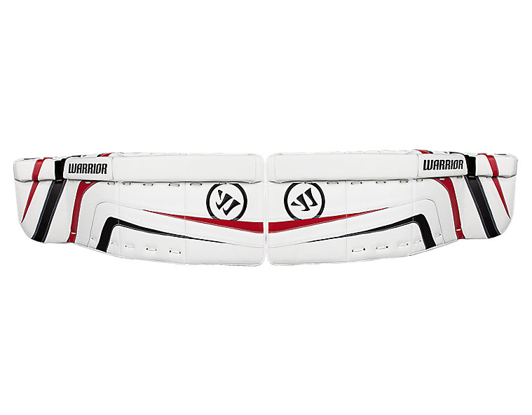 Ritual Jr Leg Pad, White with Black &amp; Red image number 2