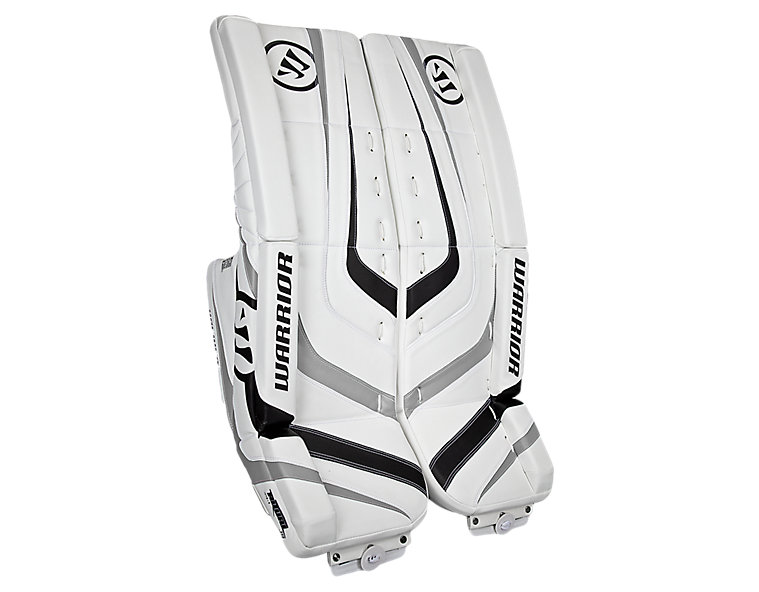 Ritual Jr Leg Pad, White with Black &amp; Silver image number 0