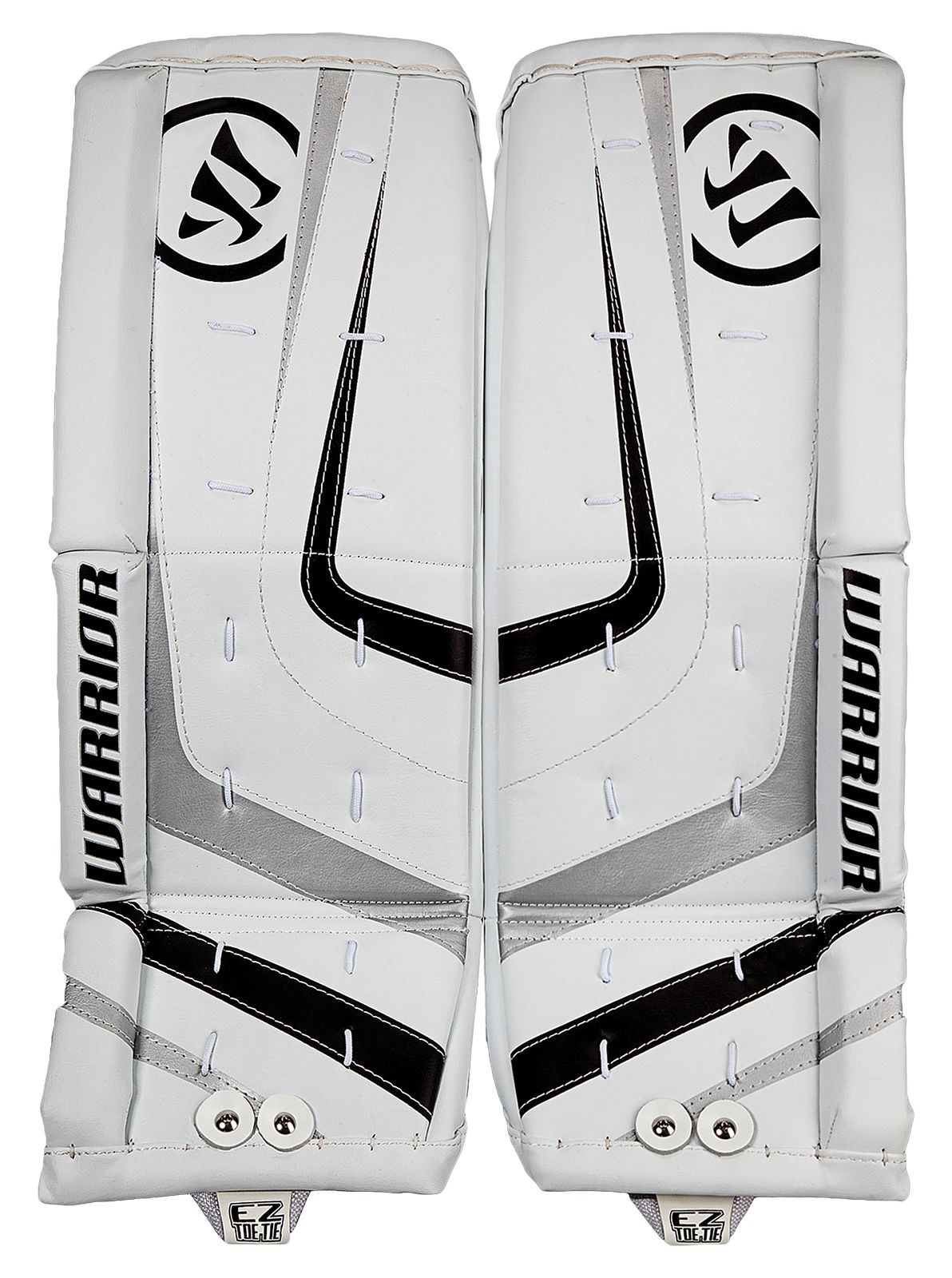 Ritual Youth Leg Pad, White with Black &amp; Silver image number 0