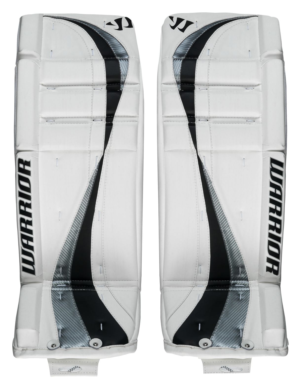 Swagger Leg Pads, White with Black &amp; Silver image number 1