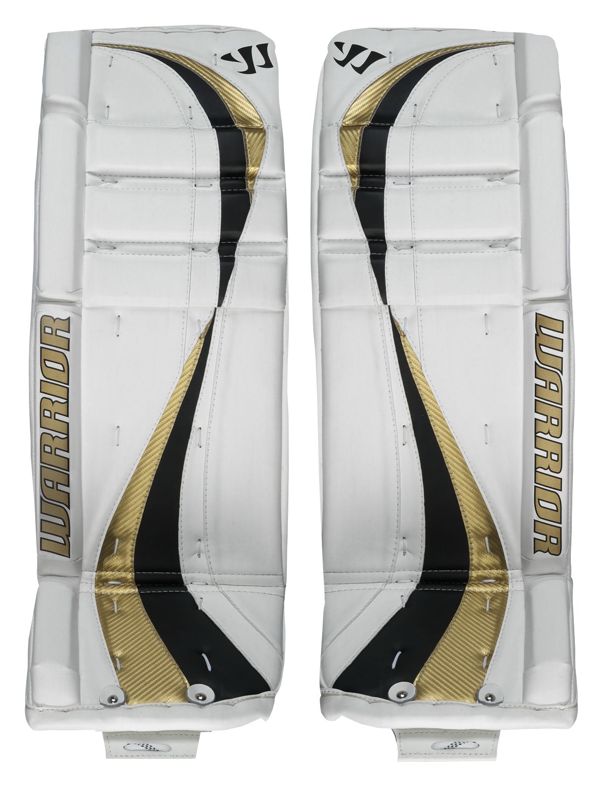 Swagger Leg Pads, White with Vegas Gold &amp; Black image number 0