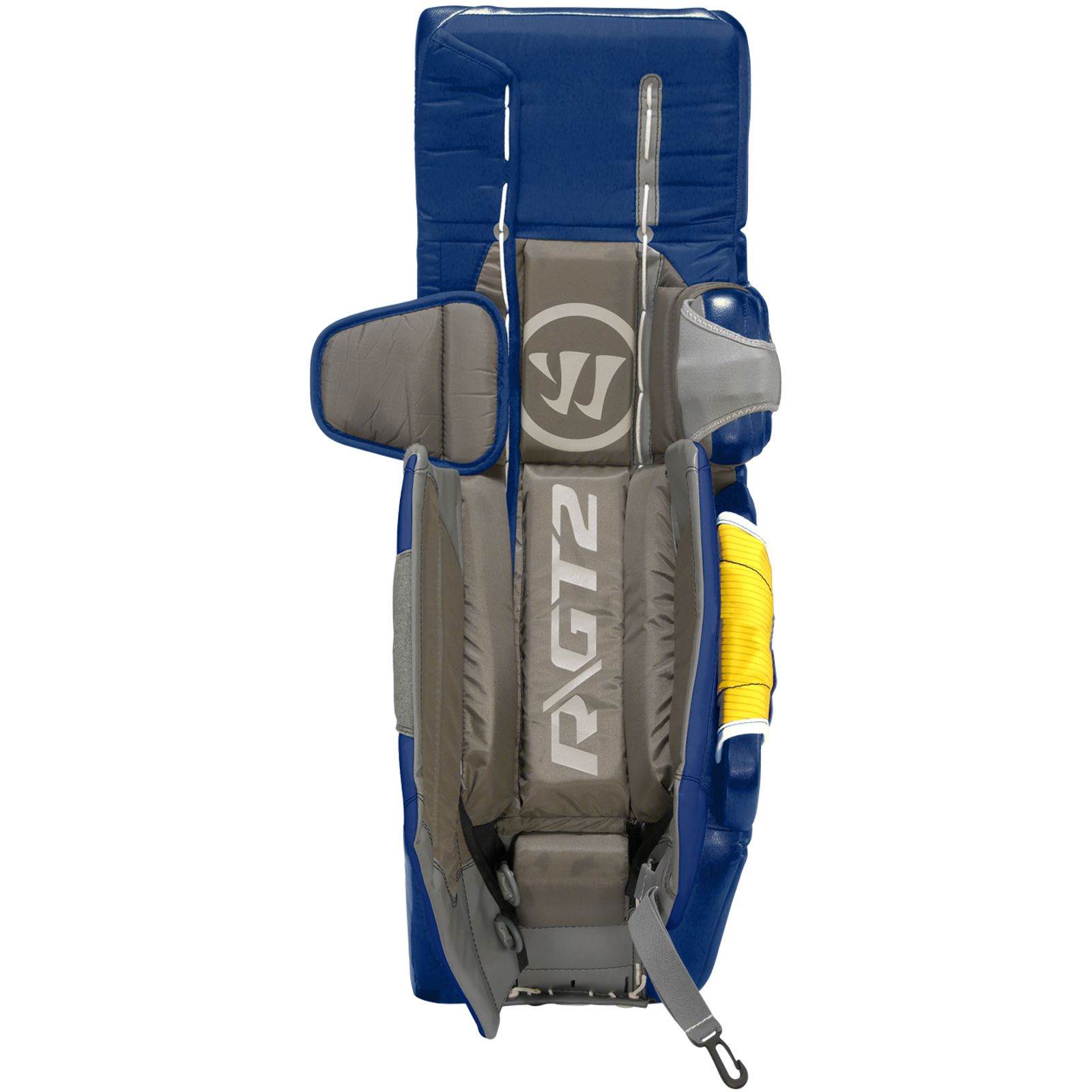GT2 SR Classic Leg Pad, White with Royal Blue image number 1