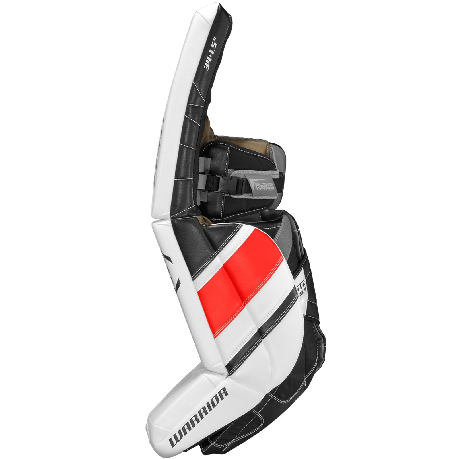 GT2 Pro Leg Pad, White with Black & Red image number 2