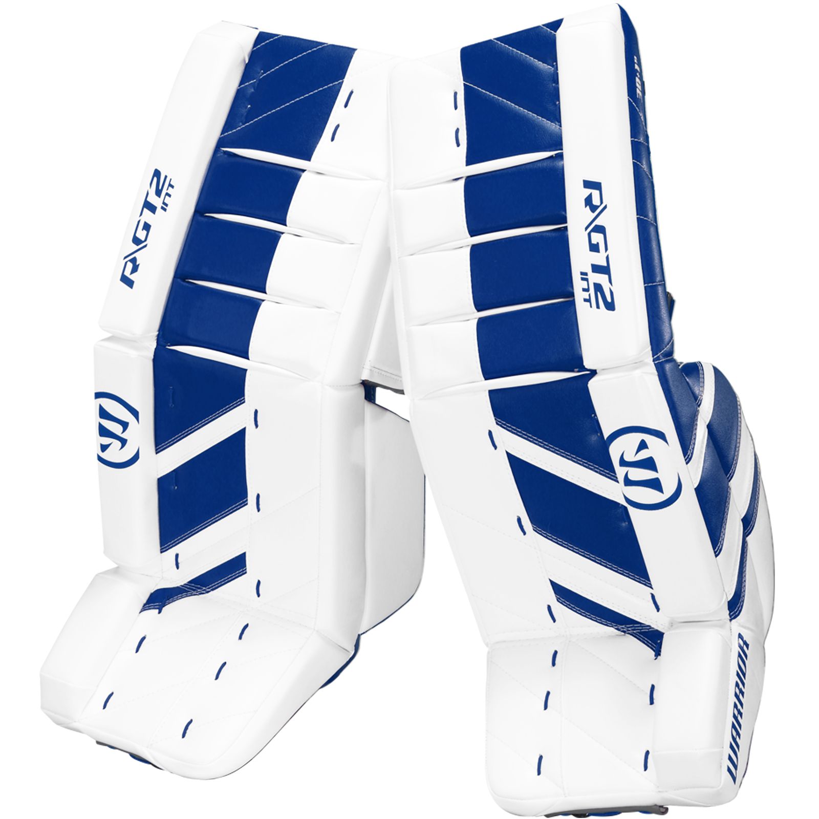 GT2 INT Leg Pad, White with Royal Blue image number 0