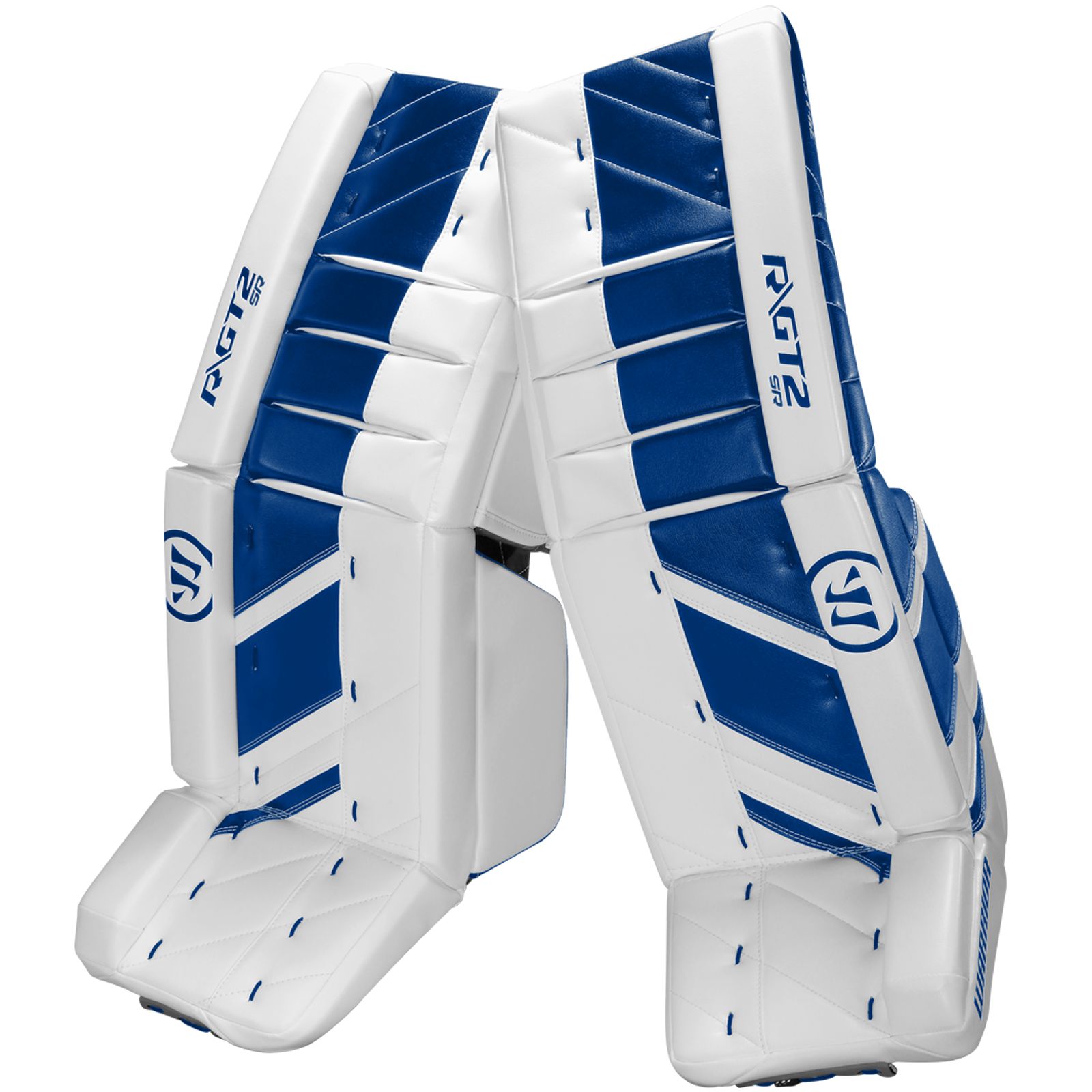 GT2 SR Leg Pad, White with Royal Blue image number 0