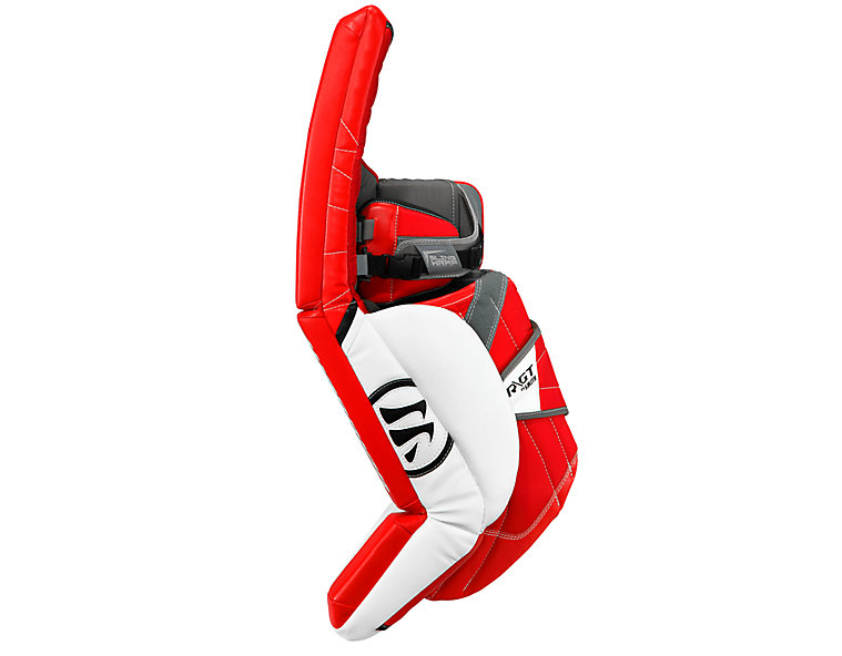 Ritual GT INT Classic Leg Pads, White with Black & Red image number 2