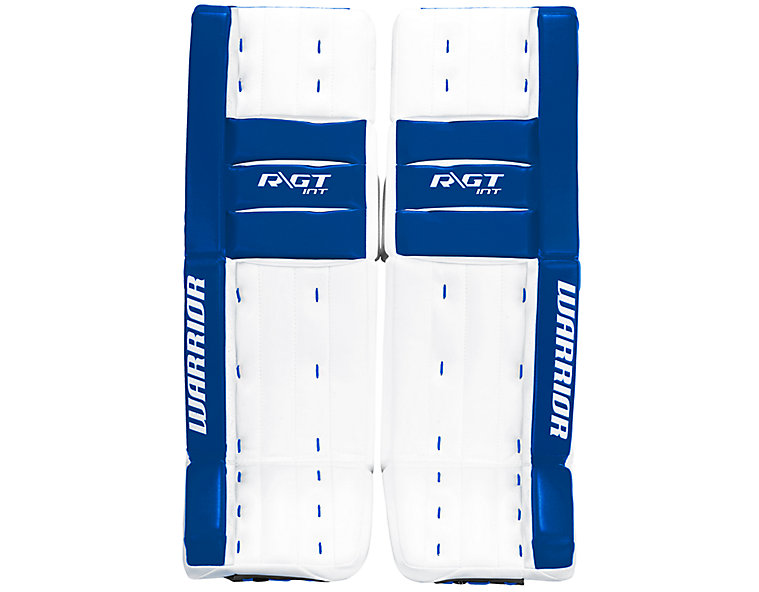 Ritual GT INT Classic Leg Pads, White with Royal Blue image number 0