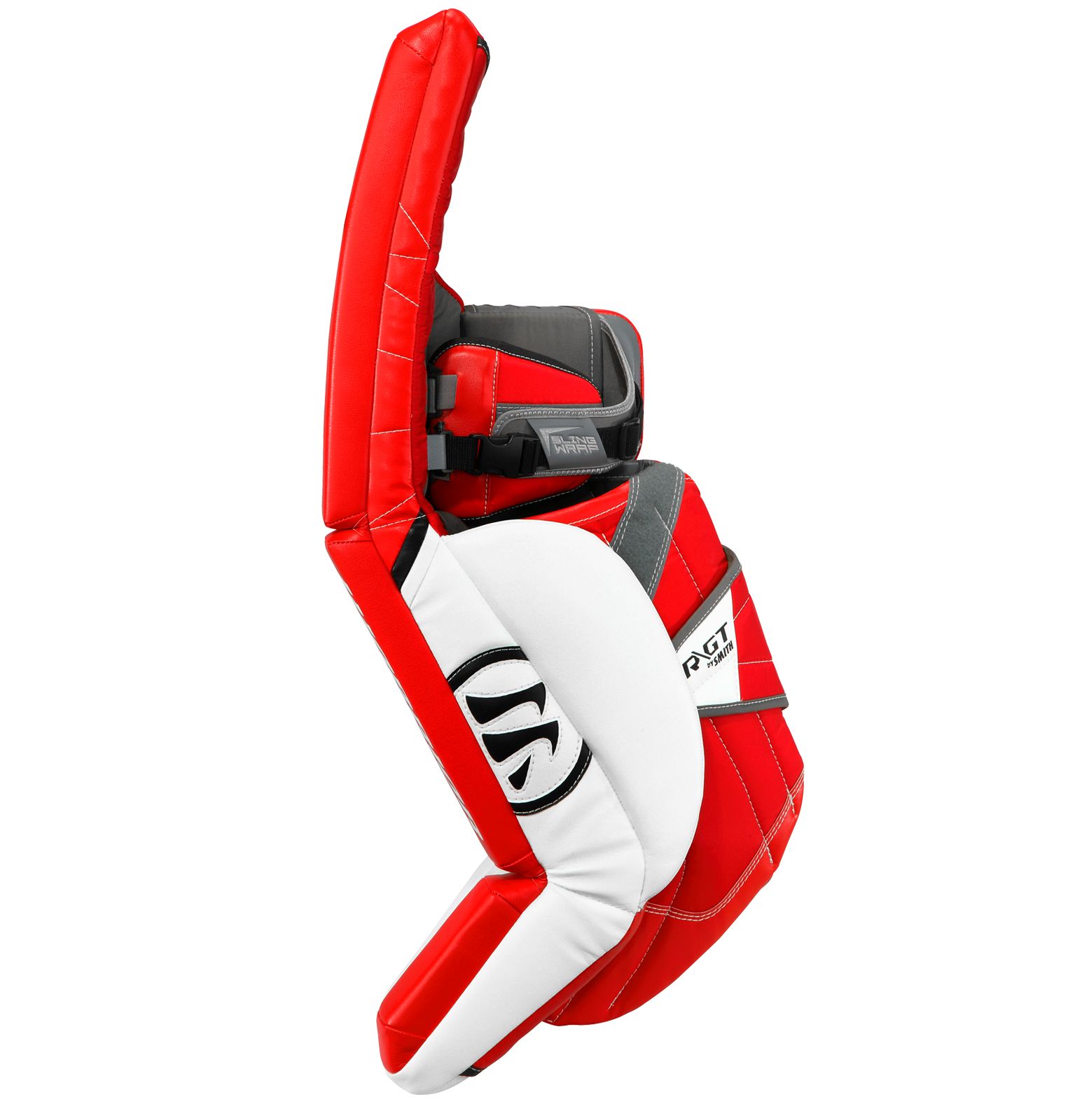 Ritual GT Pro Classic Leg Pads, White with Black & Red image number 2