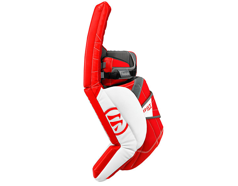Ritual GT Pro Classic Leg Pads, White with Red image number 2