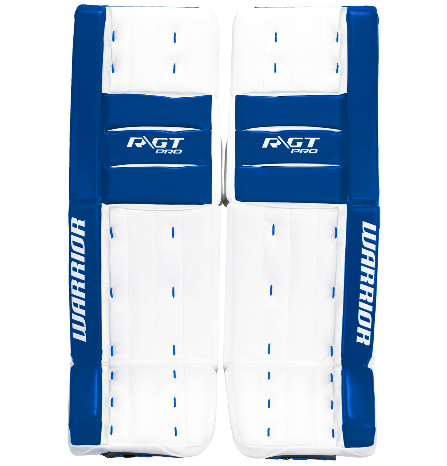 Ritual GT Pro Classic Leg Pads, White with Royal Blue image number 0