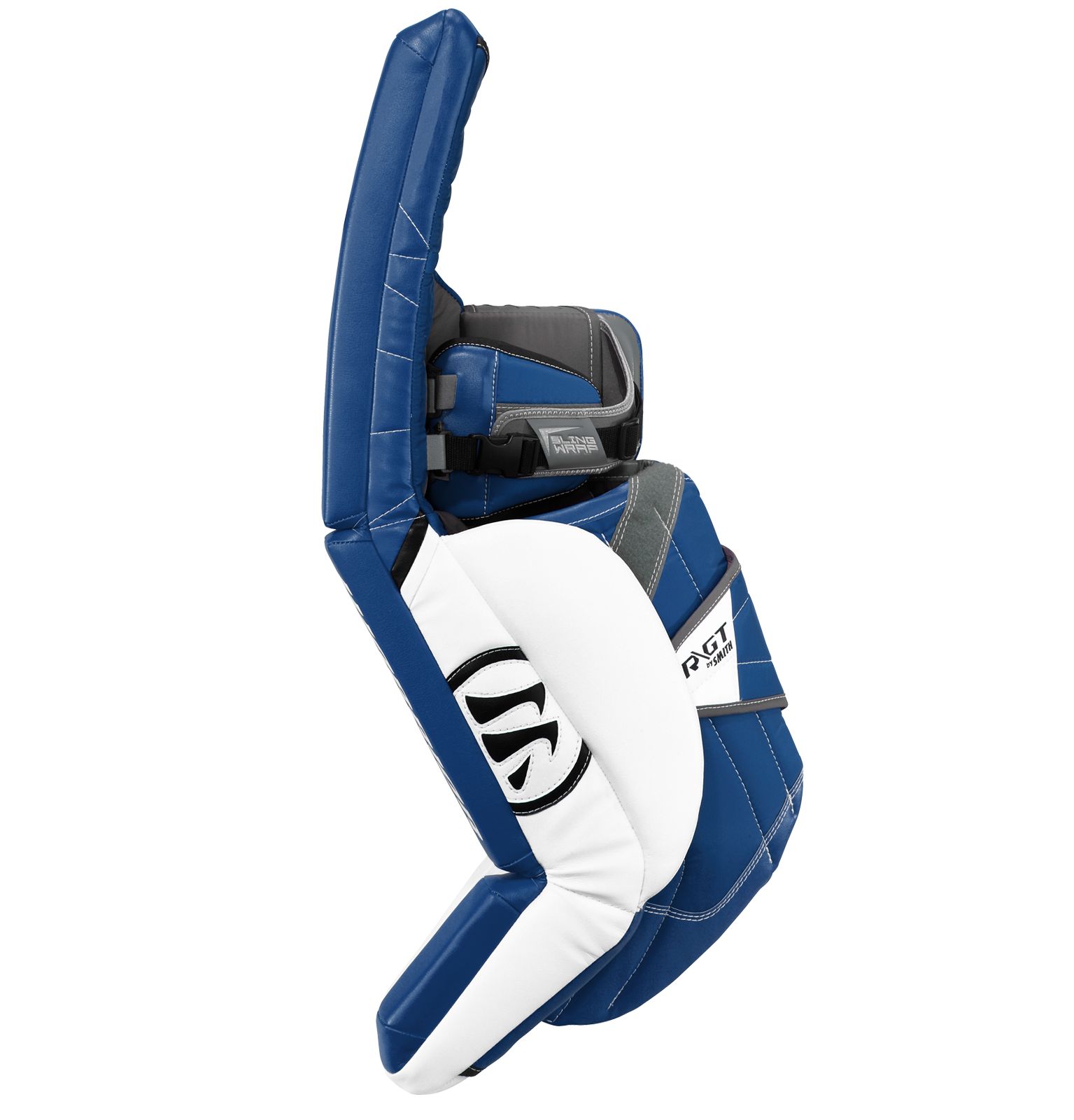 Ritual GT Pro Classic Leg Pads, White with Royal Blue image number 2