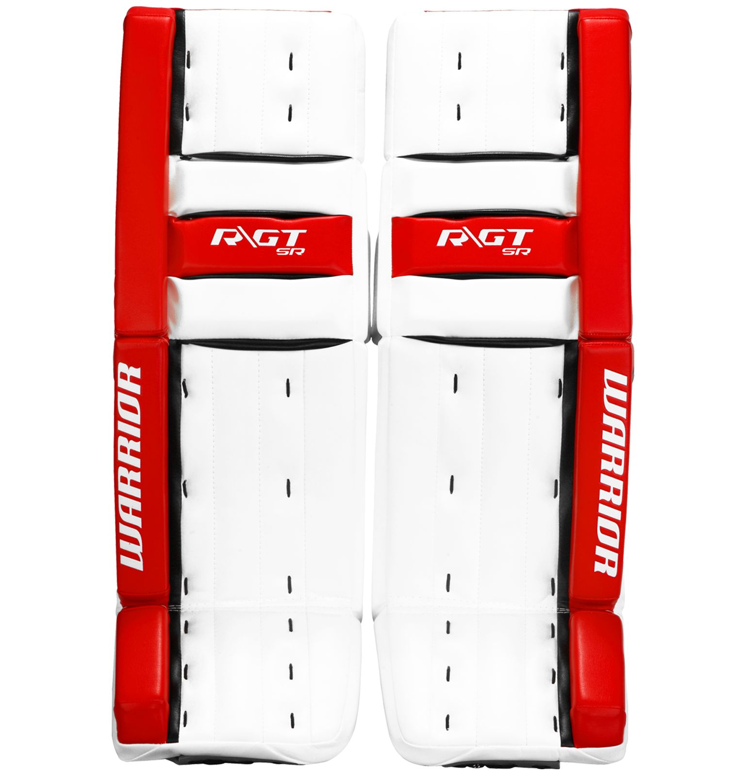 Ritual GT SR Classic Leg Pads, White with Black & Red image number 0