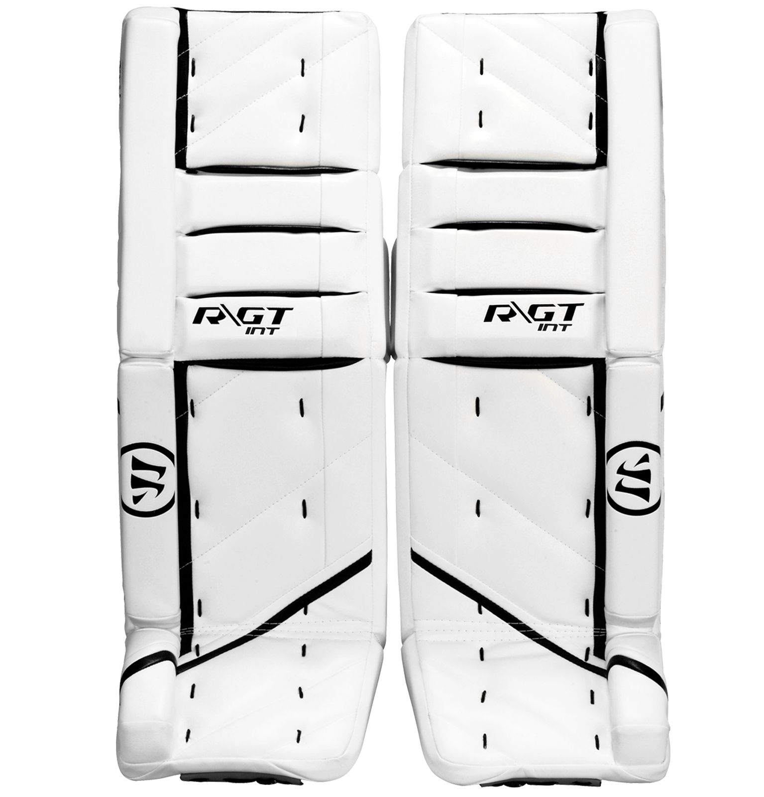 Ritual GT INT Leg Pads, White with Black image number 0
