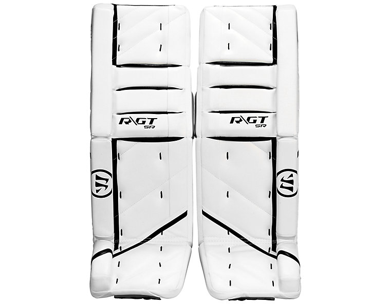 Ritual GT SR Leg Pads, White with Black image number 0