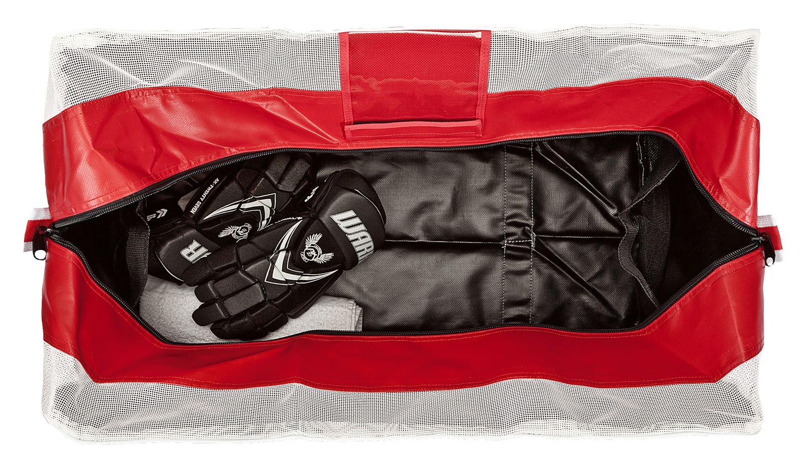 Warrior Pro Bag, Black with Red & White image number 3
