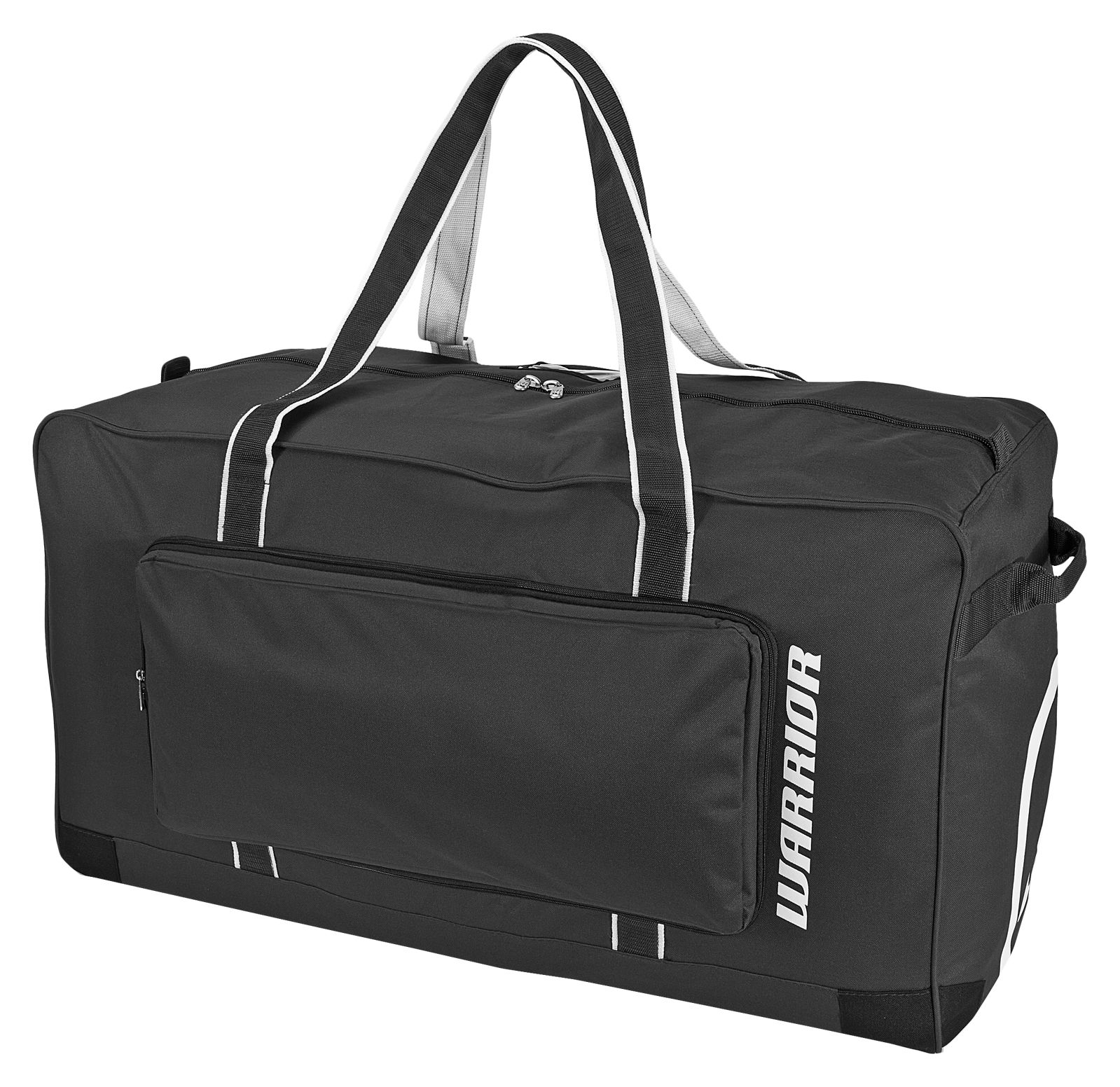 Team Duffel Bag Large, Black with White image number 1