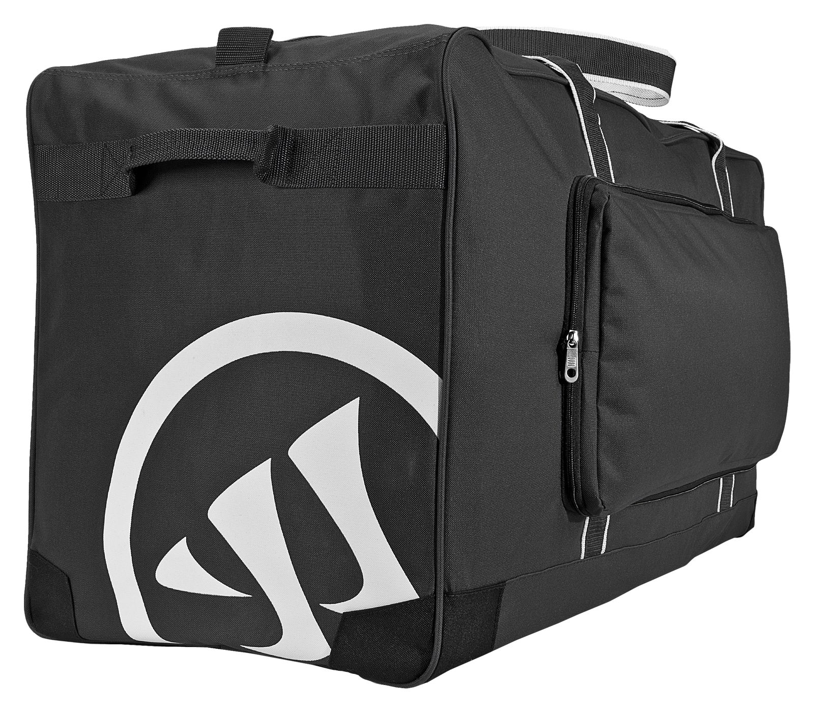 Team Duffel Bag Large, Black with White image number 2
