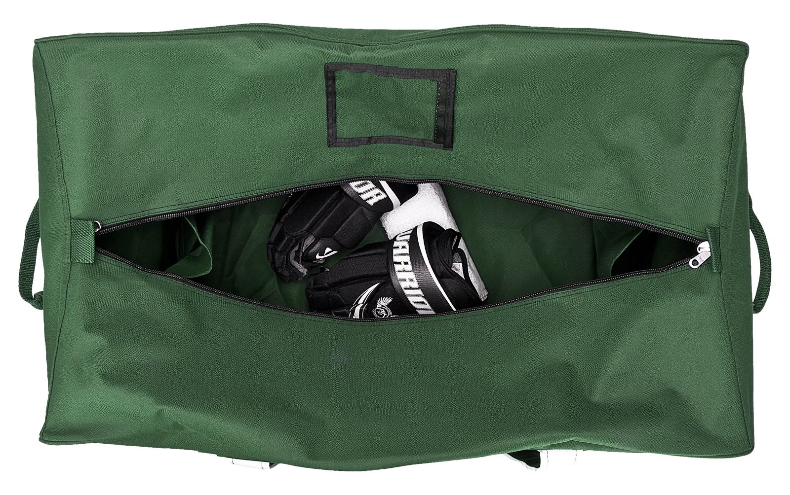 Team Duffel Bag Large, Forest Green with White image number 4