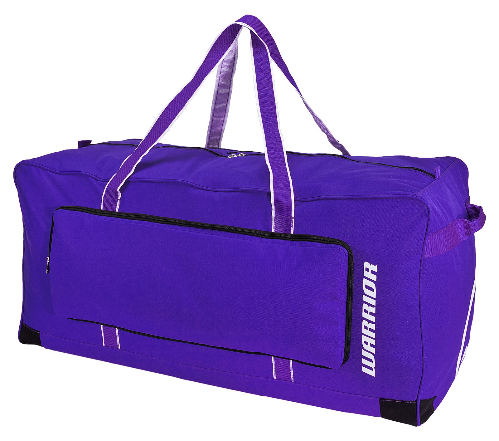 Team Goalie Duffel Bag, Purple with White image number 1