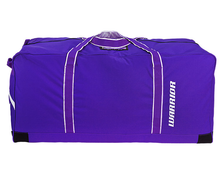 Team Goalie Duffel Bag, Purple with White image number 0